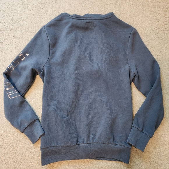 Hurley blue/gray sweatshirt, size Small - Picture 2 of 3